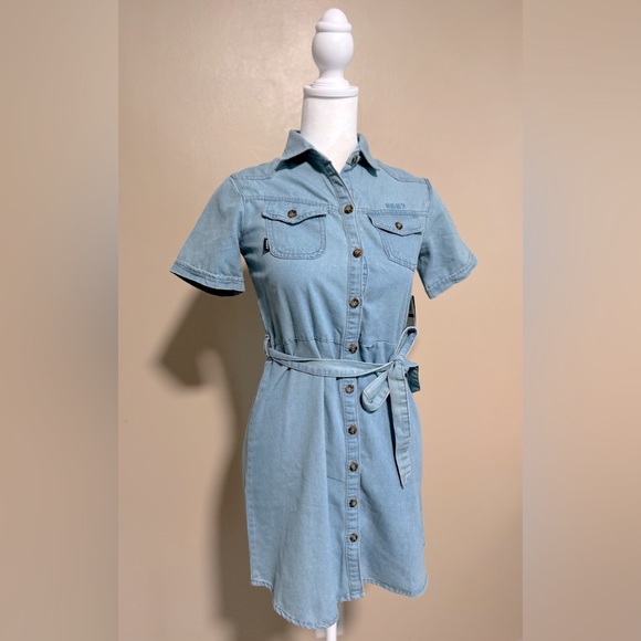 Kids DKNY Jean Dress|Size:10 - Picture 2 of 5